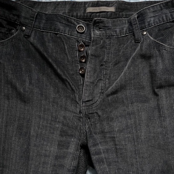 John Varvatos Blue soft corduroy pants - Picture 2 of 4
